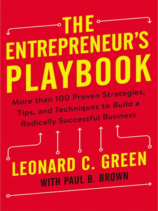 Title details for The Entrepreneur's Playbook by Leonard Green - Wait list
